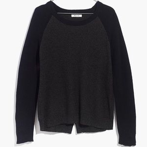 Madewell Province Cross-Back Pullover Sweater XS